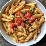 Creamy Chicken Taco Pasta