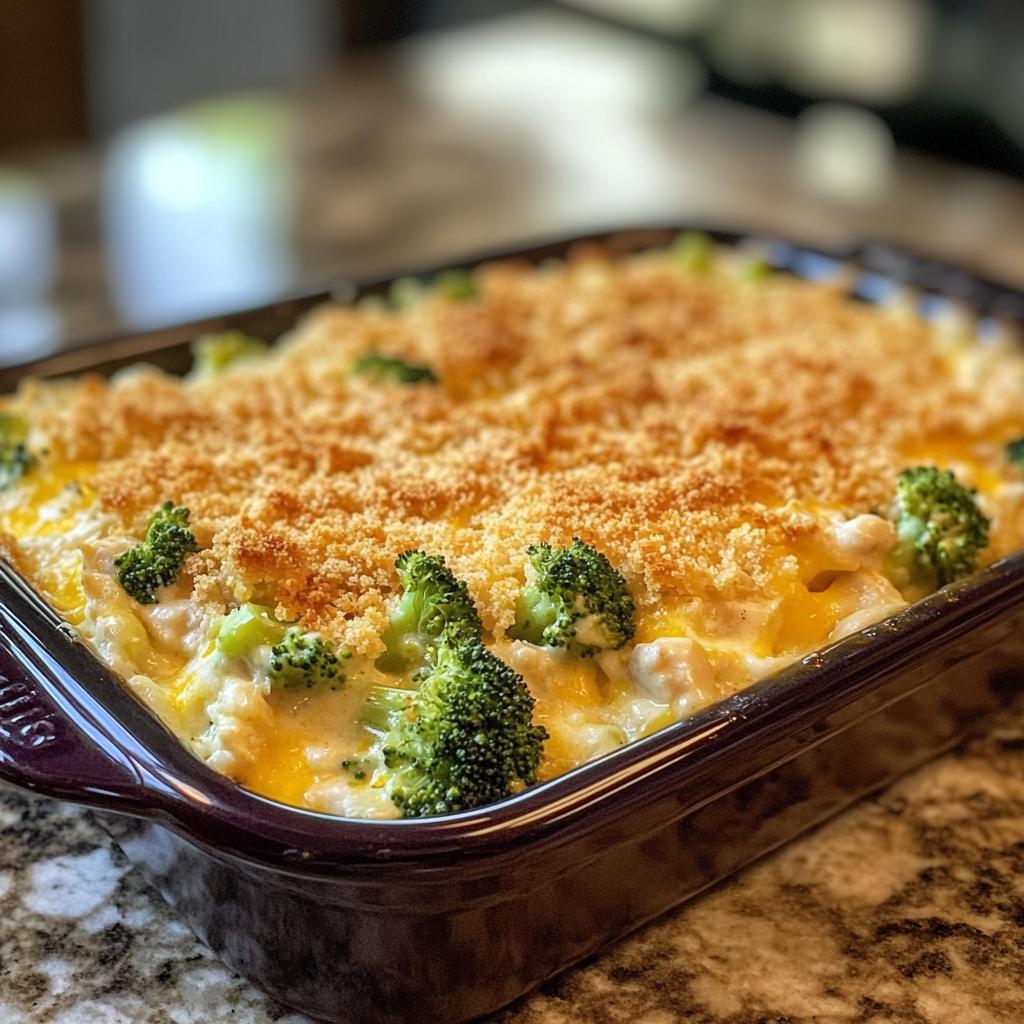 Creamy Chicken and Broccoli Casserole