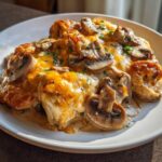Creamy Chicken and Mushroom Bake