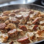 Creamy Chicken and Sausage Skillet