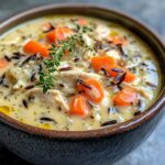 Creamy Chicken and Wild Rice Soup