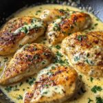 Creamy Garlic Butter Chicken Skillet
