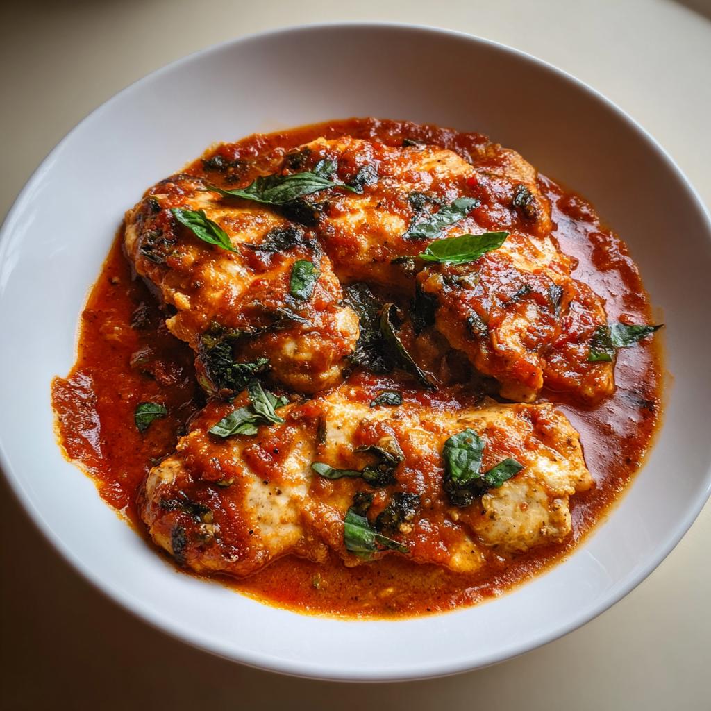 Creamy Tomato Basil Chicken