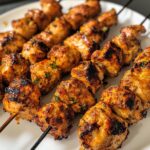 Crispy Air Fryer Chicken Kebabs