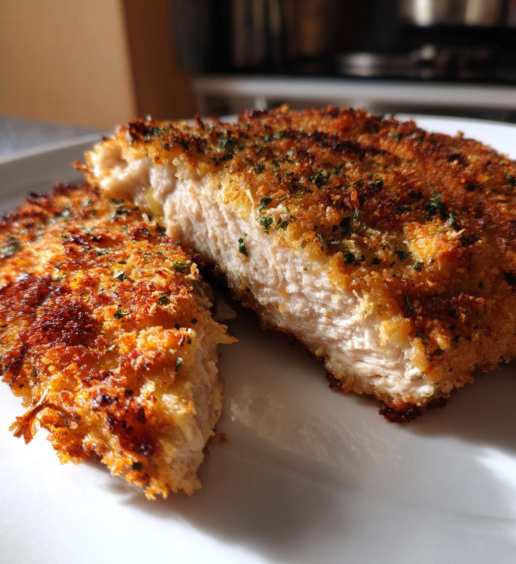 Crispy Air Fryer Chicken Schnitzel