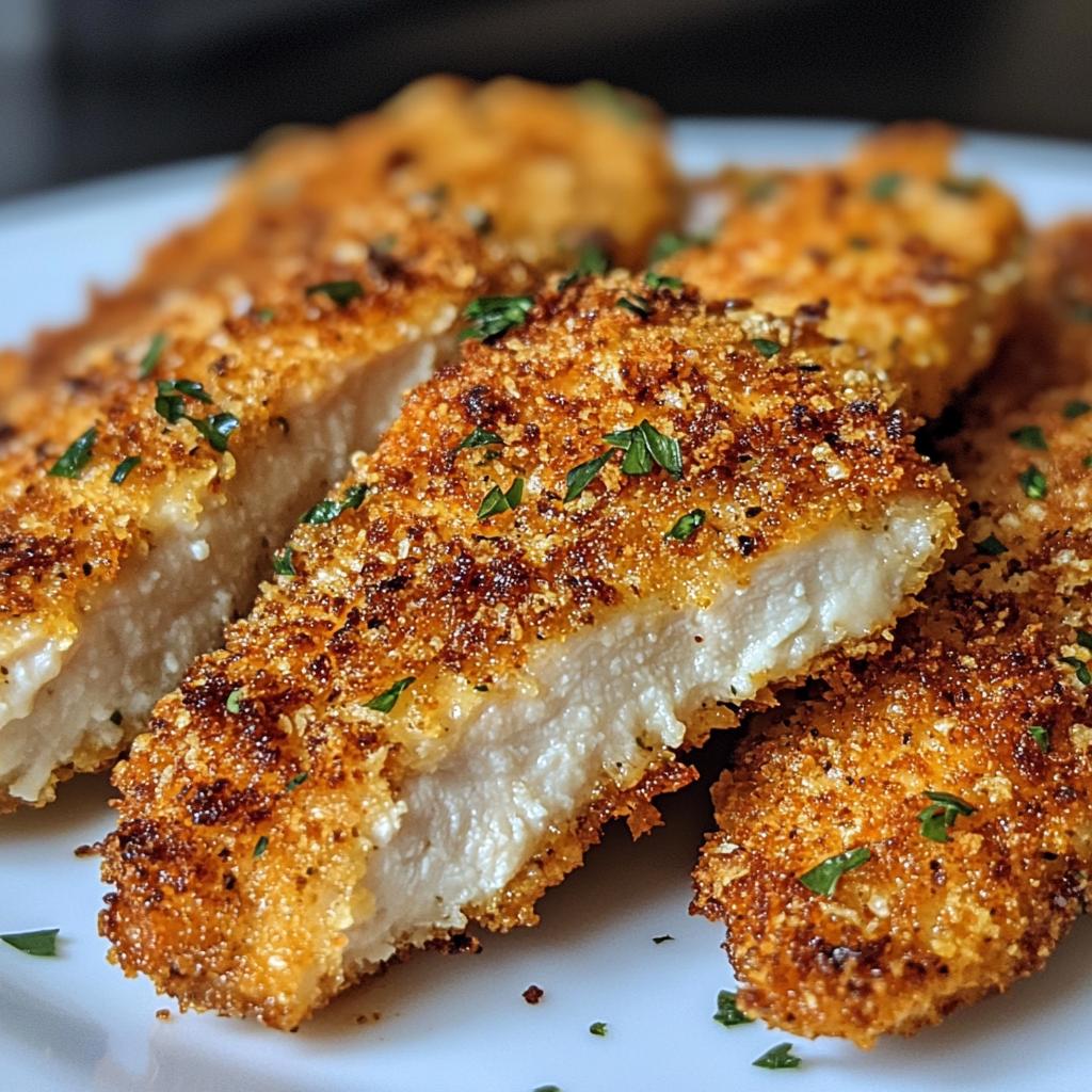 Crispy Air Fryer Ranch Chicken Strips