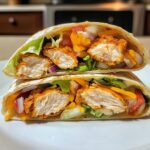 Crispy Chicken Ranch Wraps