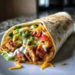 Crispy Honey Chicken Wraps with Ranch
