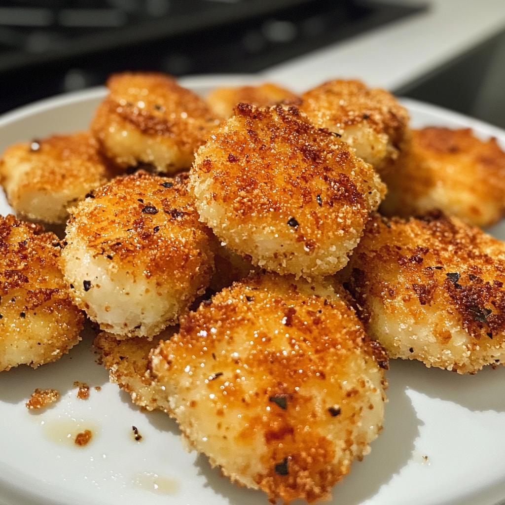 Crispy Parmesan Chicken Bites