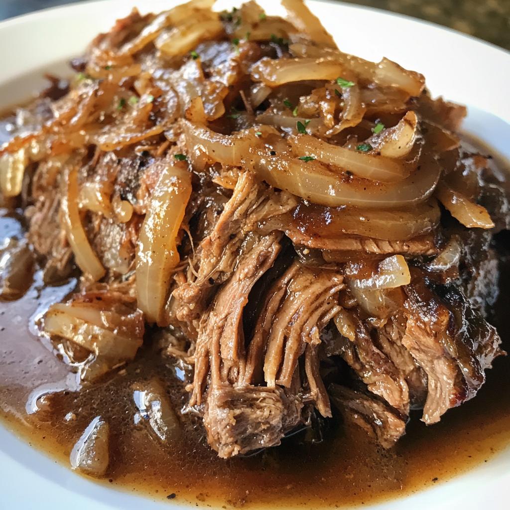 Crockpot French Onion Pot Roast