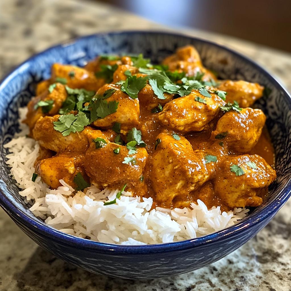 Curry Chicken with Basmati Rice