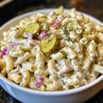 Dill Pickle Pasta Salad