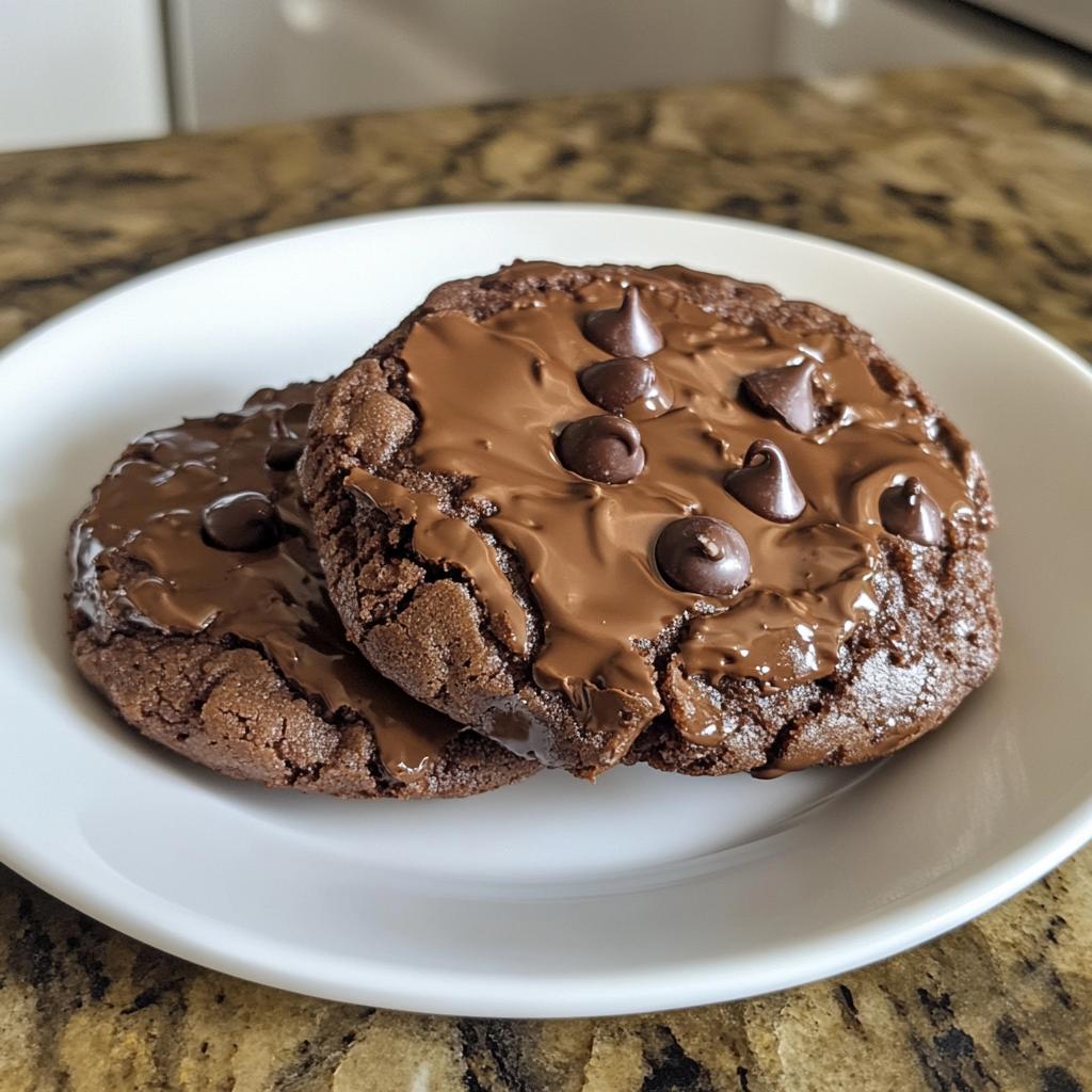 Double Chocolate Chip Cookies