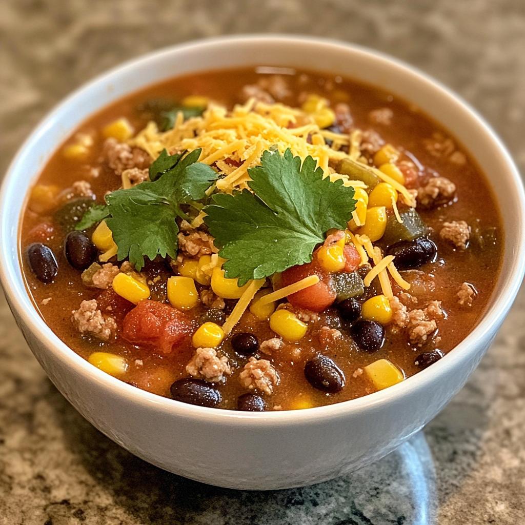 Easy Crockpot Southwest Soup