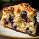 Fizzy Blueberry Lemon Scones