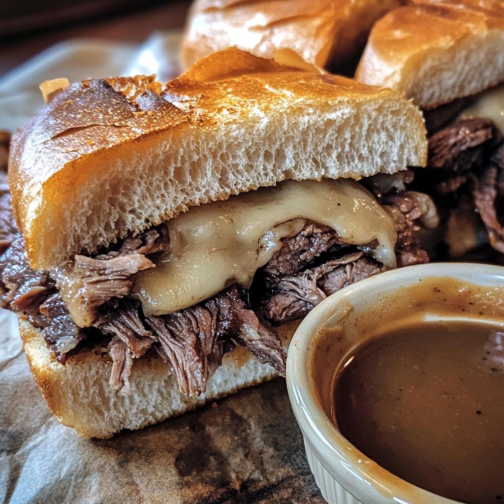 French Dip Beef Sandwiches