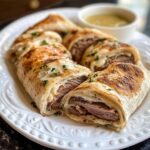 French Dip Tortilla Roll Ups