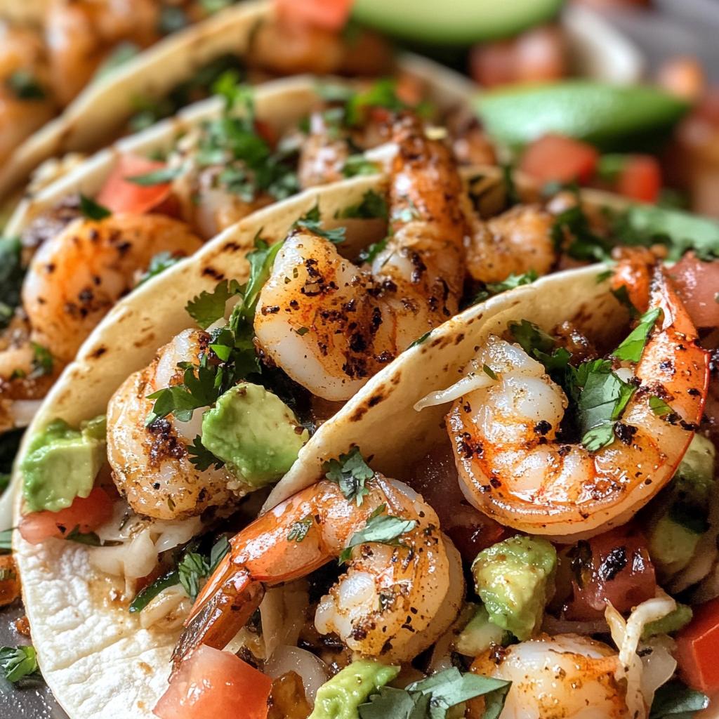 Garlic Butter Shrimp Tacos seafood recipe ideas