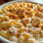 Garlic Chicken Mac and Cheese