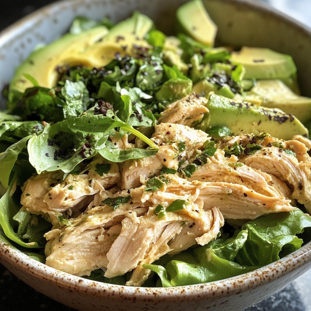 Green Goddess Chicken Salad