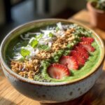 Green Smoothie Bowl self care breakfast