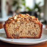 Healthy Banana Bread with Oats