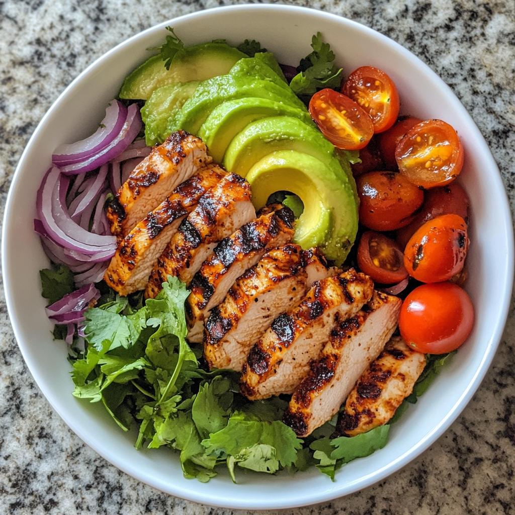 Healthy Chipotle Lime Chicken Salad