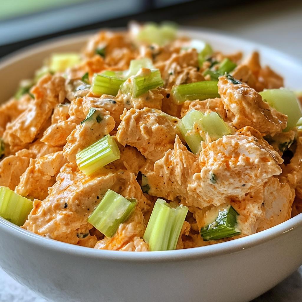 High-Protein Buffalo Tuna Salad