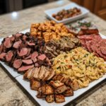 Holiday Charcuterie Board with Festive Touches