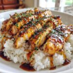 Honey BBQ Chicken Rice