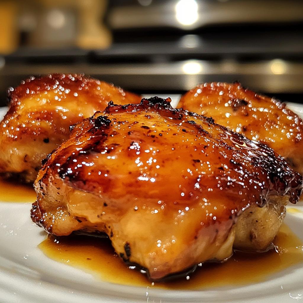 Honey-Glazed Chicken Thighs