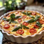 Irresistible Crustless Caprese Quiche Salad in 35 Minutes