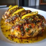 Juicy Lemon Garlic Chicken Bake