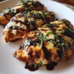 Keto Balsamic Chicken with Mozzarella
