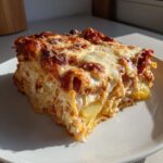 Lasagna with Ricotta and Golden Potato Layers
