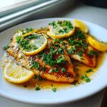 Lemon Butter Tilapia light dinner recipes