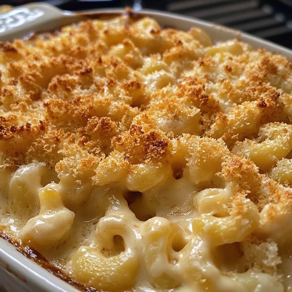 Mac and Cheese with a Crispy Topping