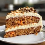 Moist Carrot Cake with Cream Cheese Frosting