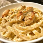 One Pot Chicken Alfredo Pasta
