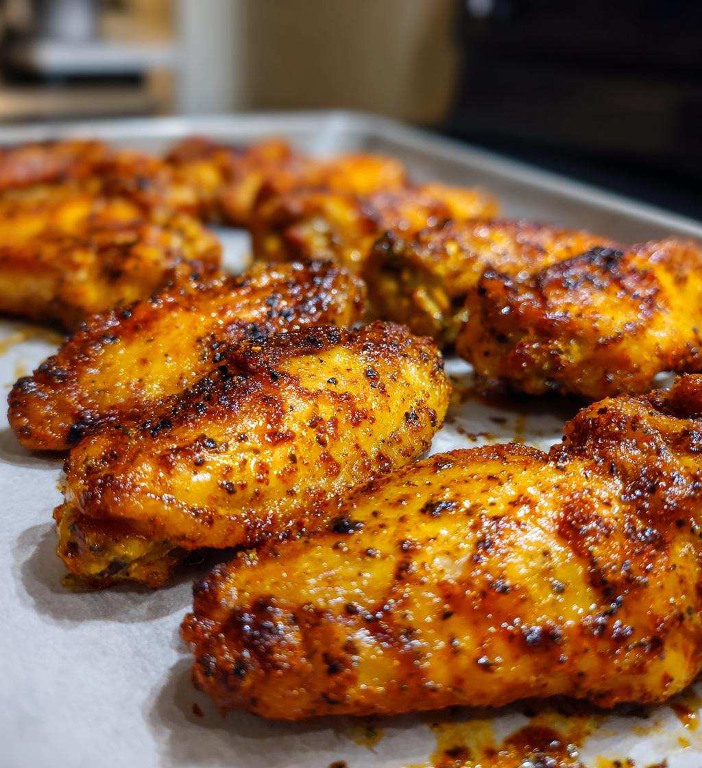 Oven Baked Chicken Wings