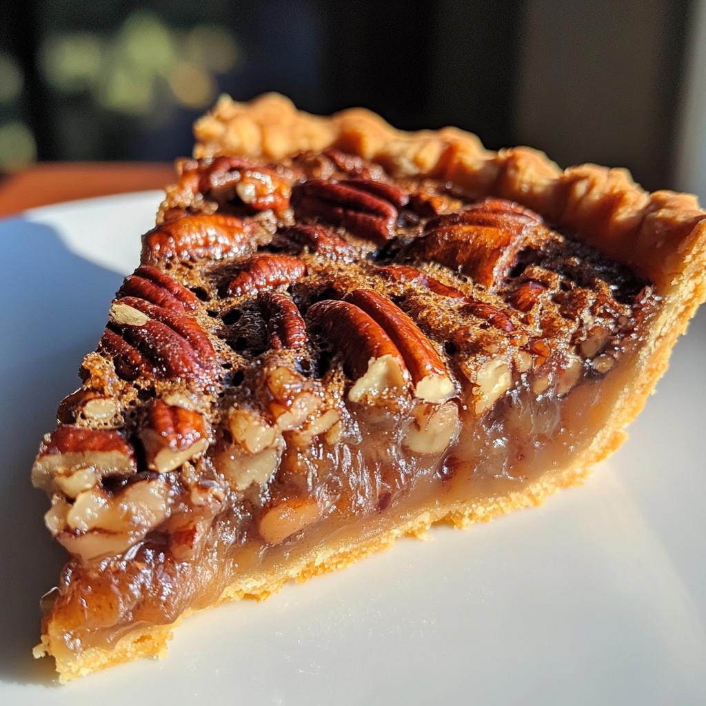 Pecan Pie with Flaky Crust