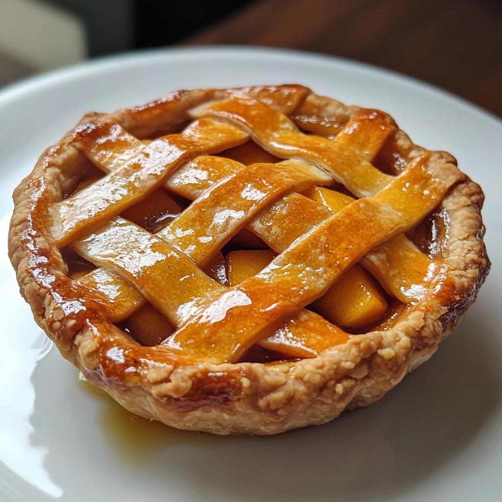 Persimmon Mini Apple Pies