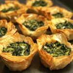 Phyllo Cups with Creamy Spinach Filling