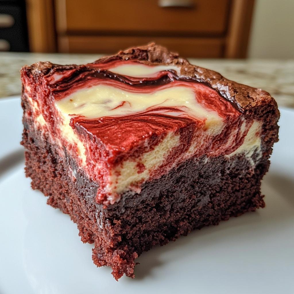 Red Velvet Cheesecake Brownies