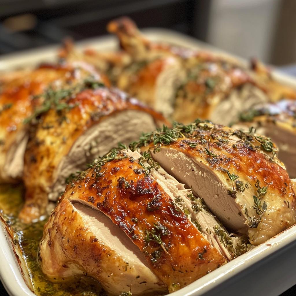 Roast Turkey with Herb Butter