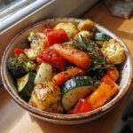 Roasted Vegetables with Olive Oil and Herbs