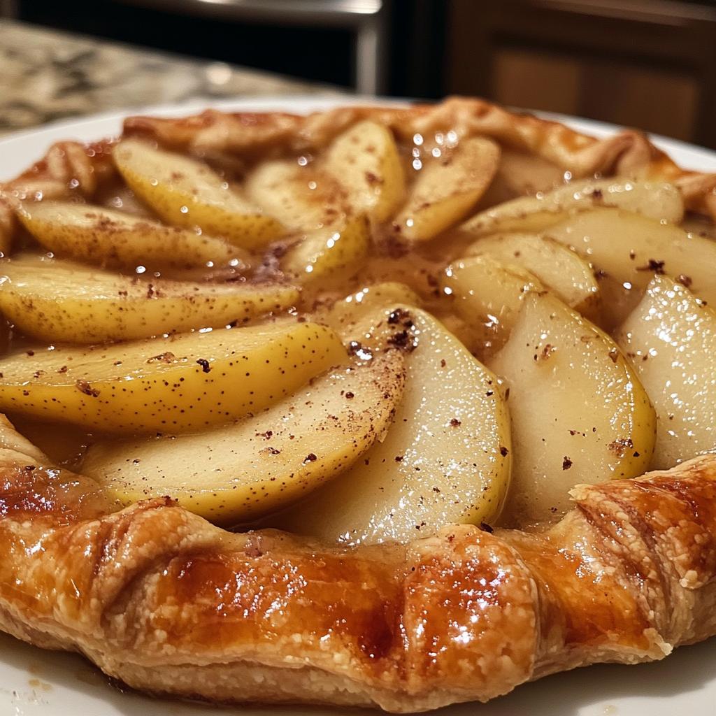 Rustic Honey Pear Galette