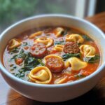 Sausage Tortellini Soup