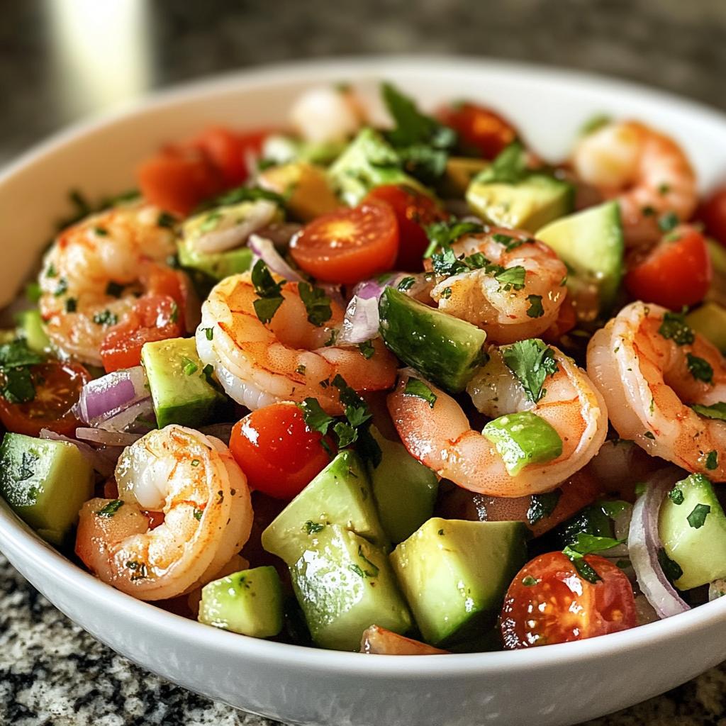 Shrimp and Avocado Salad