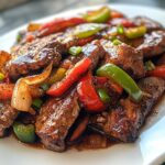 Slow Cooked Rib Pepper Steak